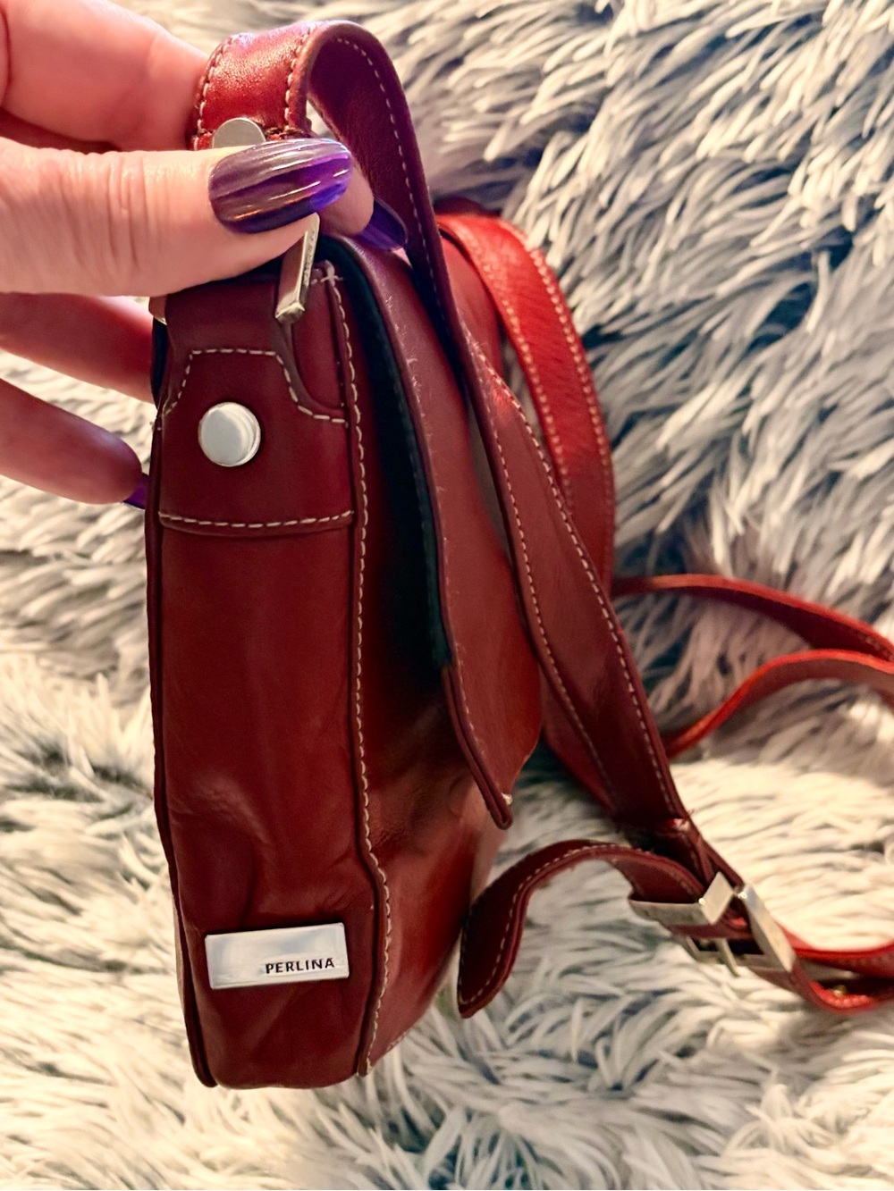 Vintage Perlina New York Shoulder Bag - Picture 2 of 16